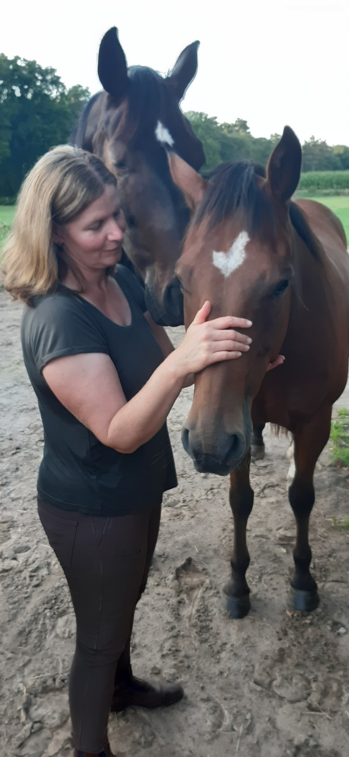 Angelika Janßen bei der osteopathischen Behandlung